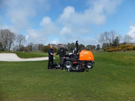 Lyme Regis Golf Club Jacobsen Delivery