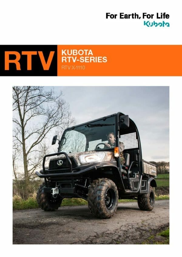 EG Coles Kubota RTV Brochure