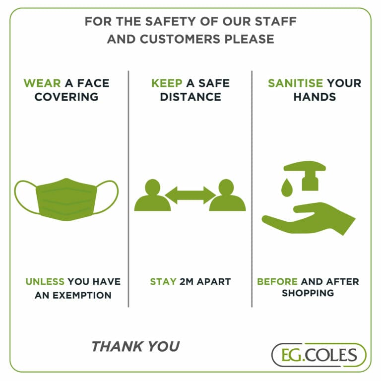 EG Coles Covid Announcement July 2021