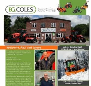 EG Coles November Newsletter 2021