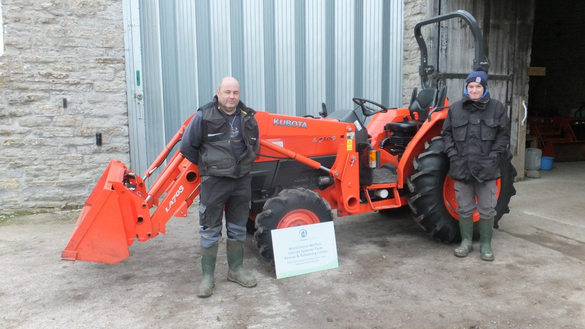 EG Coles Delivery to World Horse Welfare