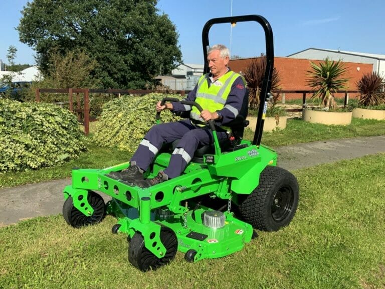Mean Green Electric Mowers at EG Coles