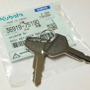 3691975190 Kubota Ignition Key