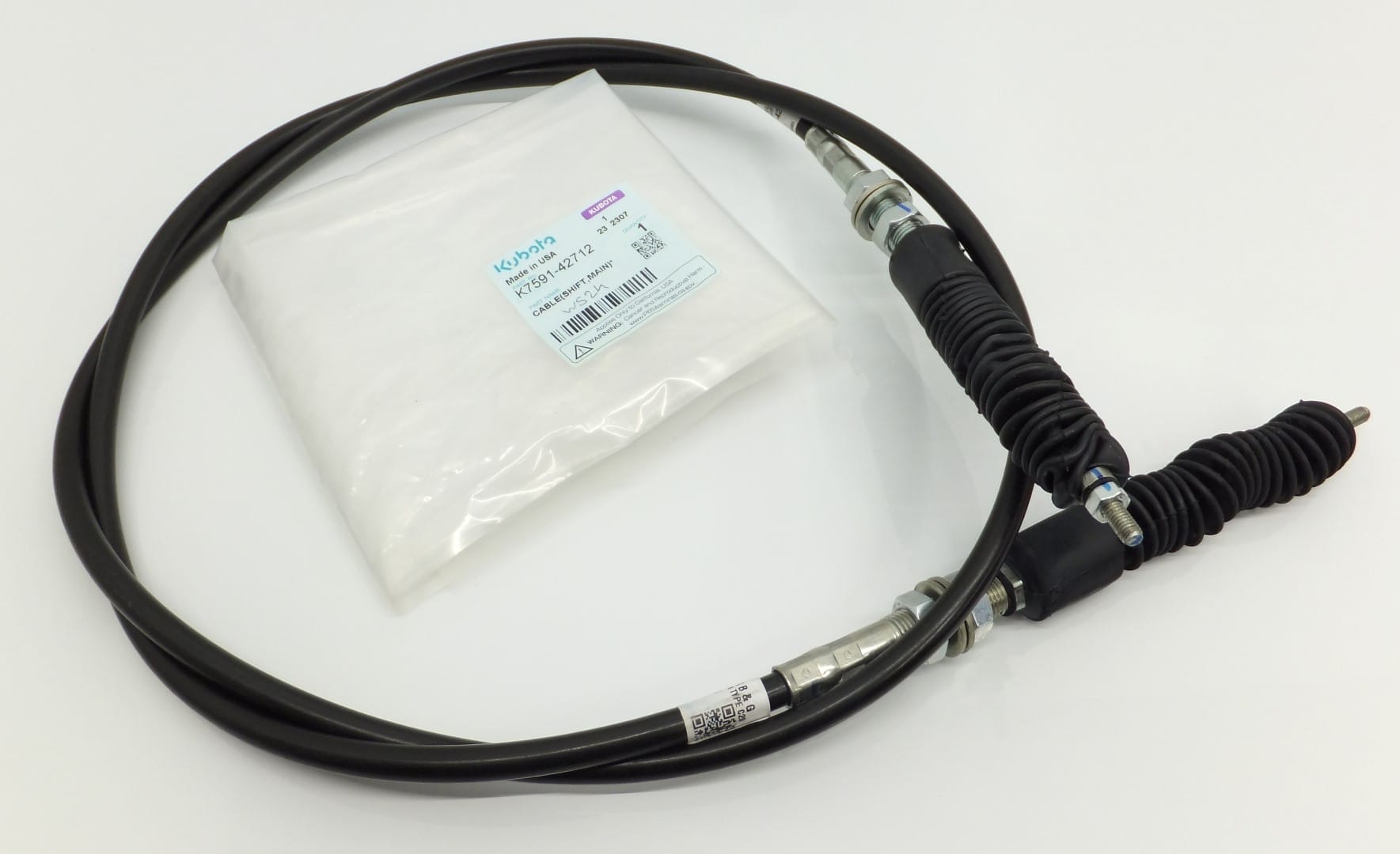 K759142712 Kubota Main Shift Cable - EG COLES