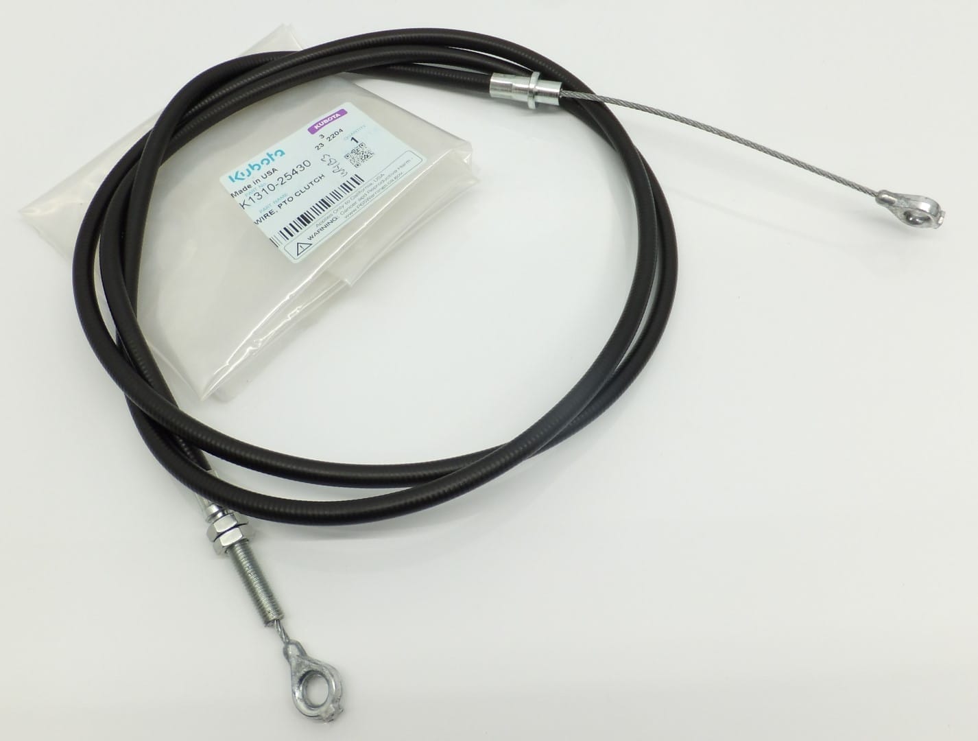 K131025430 Kubota PTO Clutch Cable
